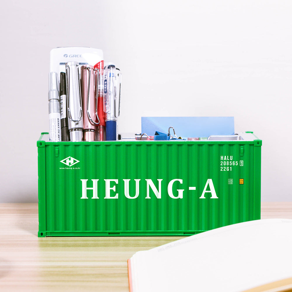 Shipping Container Pen Holder