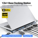 12 in 1 USB-C Docking Station