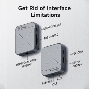 Magnetic USB-C Hub