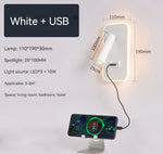 LED Wall Lamp with USB Charging